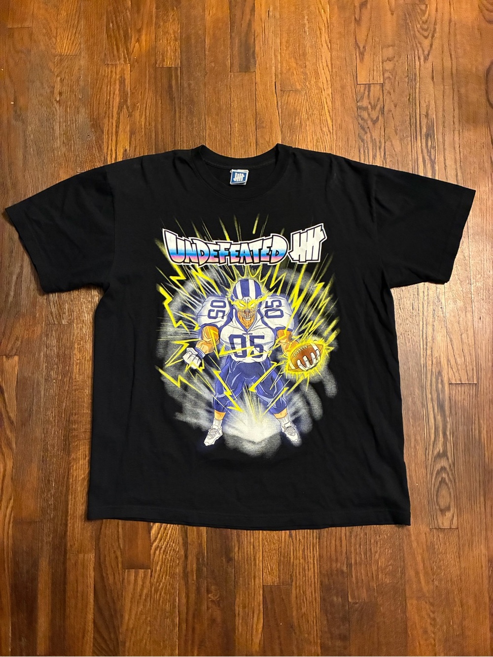 Y2K undefeated Super Bowl tshirt size large